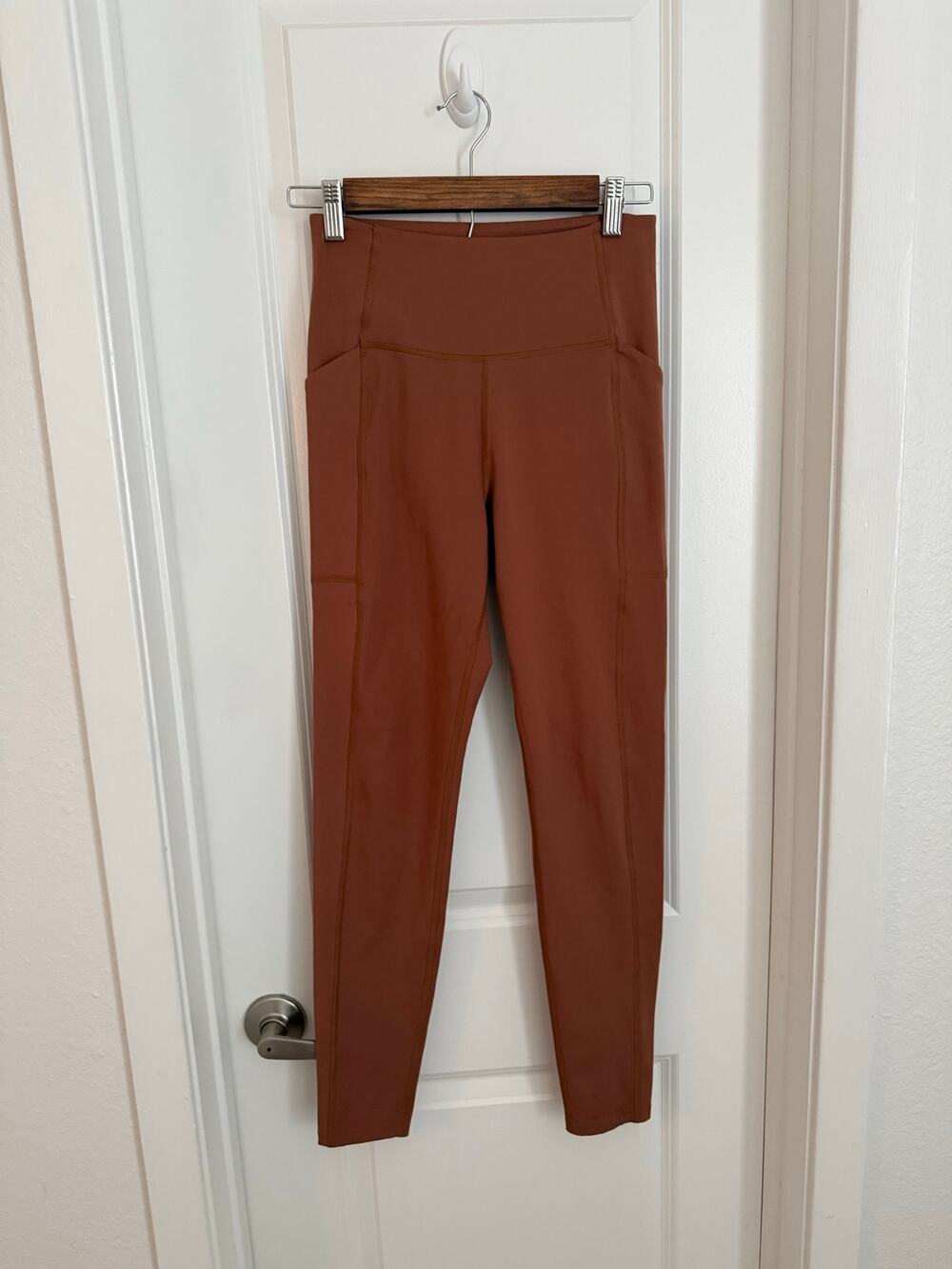 Girlfriend Collective Compressive Clay Leggings Pockets Size Medium
